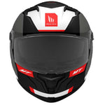 MT Braker SV Chento Matt Black Red Helmet