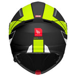 MT Genesis SV Cave Matt Black Fluo Yellow Helmet
