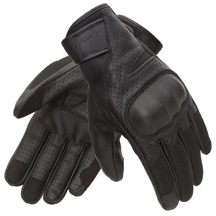 Merlin Griffin Urban Leather D3O Black Glove