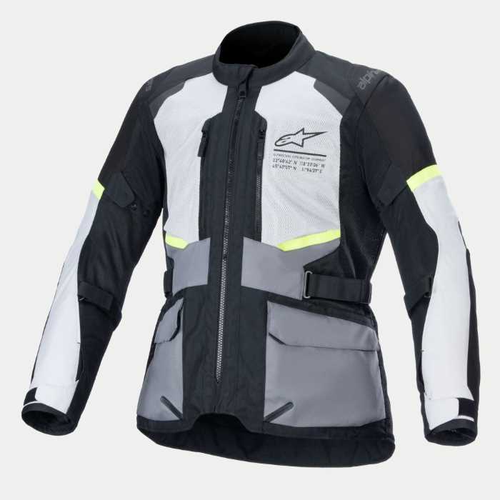 Alpinestars Andes Air Dual Sport Jacket Ice Grey D Grey Black