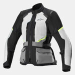 Alpinestars Stella Ladies Andes Air Dual Sport Jacket Ice Grey Dark Grey Black