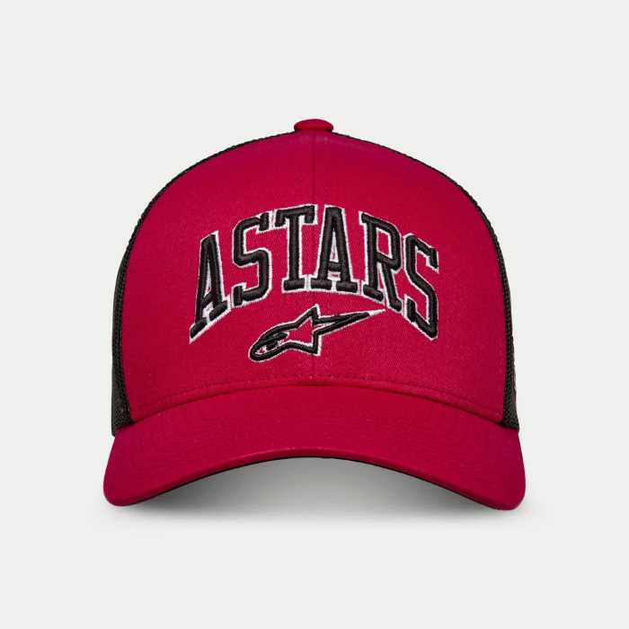 Alpinestars Dunker Trucker Hat Red Black