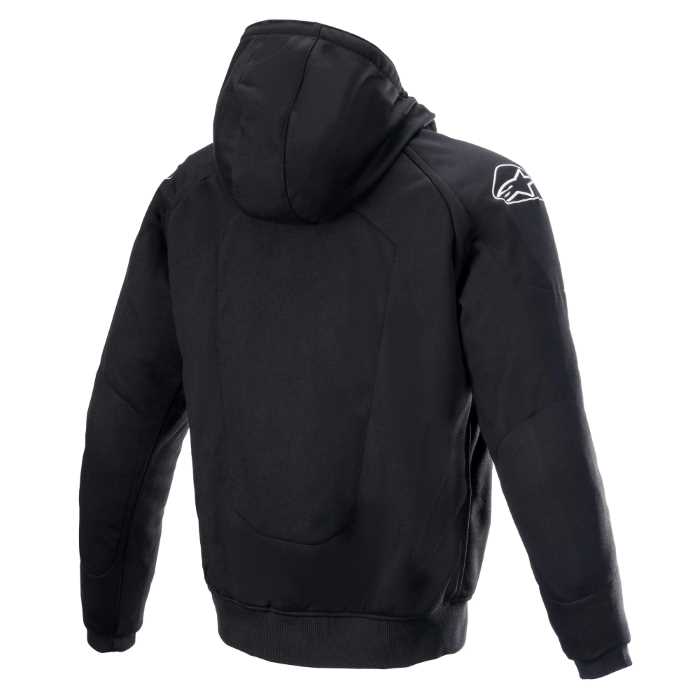Alpinestars Chrome Ignition Hoodie Black Yellow Fluo