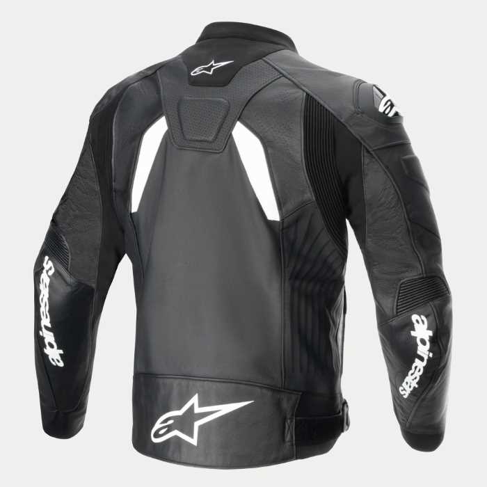 Alpinestars GP Plus R V4 Airflow Leather Jacket Black White