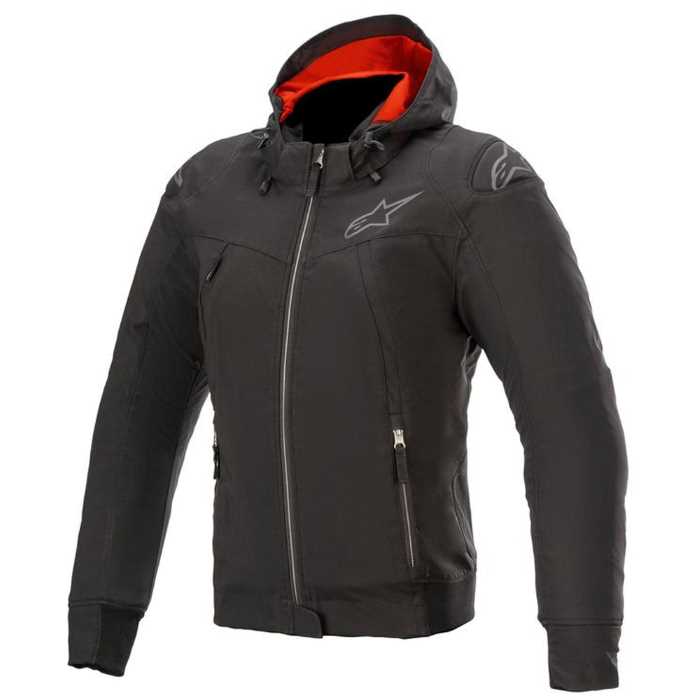Alpinestars Sektor v2 Tech Hoodie Black Bright Red