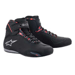 Alpinestars Sektor WP Shoe Black Dark Grey Red Fluo