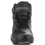 Alpinestars Stella Ladies Faster-3 Dual Sport Shoe Black Dark Grey Fuchsia