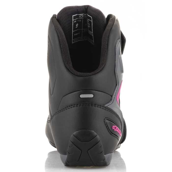 Alpinestars Stella Ladies Faster-3 Dual Sport Shoe Black Dark Grey Fuchsia
