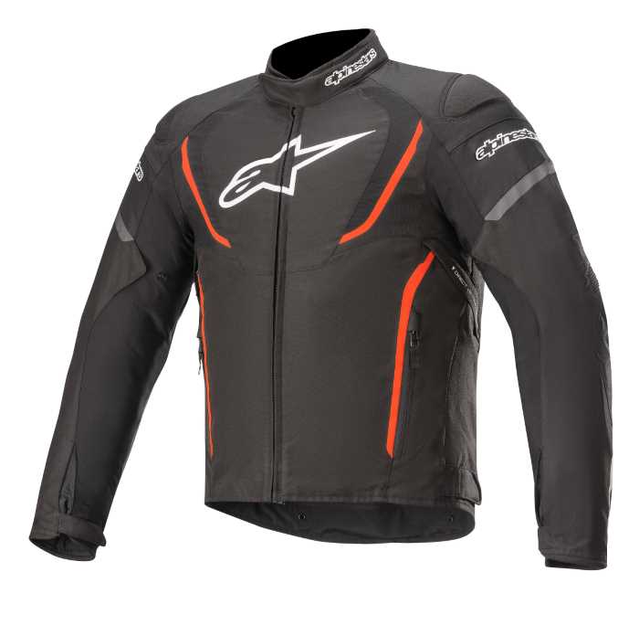 Alpinestars T-Jaws V3 WP Jacket Black Red Fluo