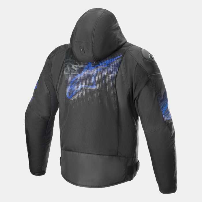 Alpinestars Zaca Air Venom WP Jacket Black Electric Blue