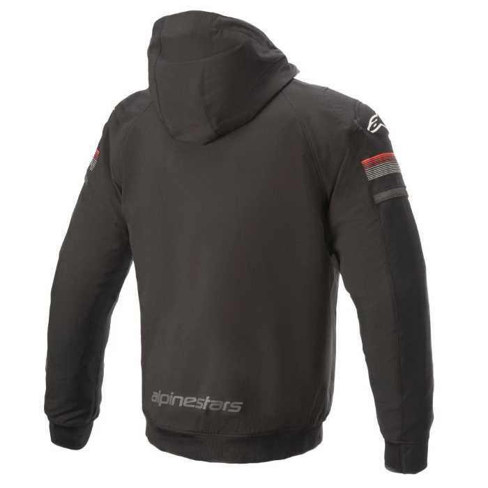 Alpinestars Sektor v2 Tech Hoodie Black Bright Red