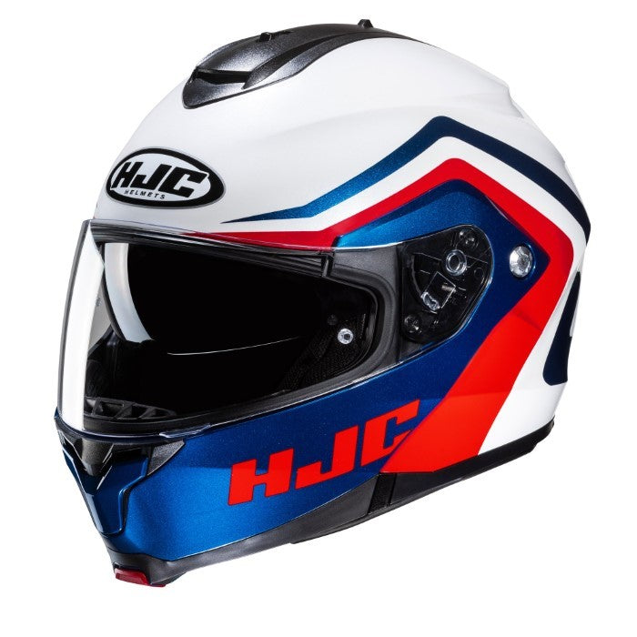 HJC C91N Nepos White Blue Red