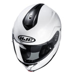 HJC C91N Pearl White
