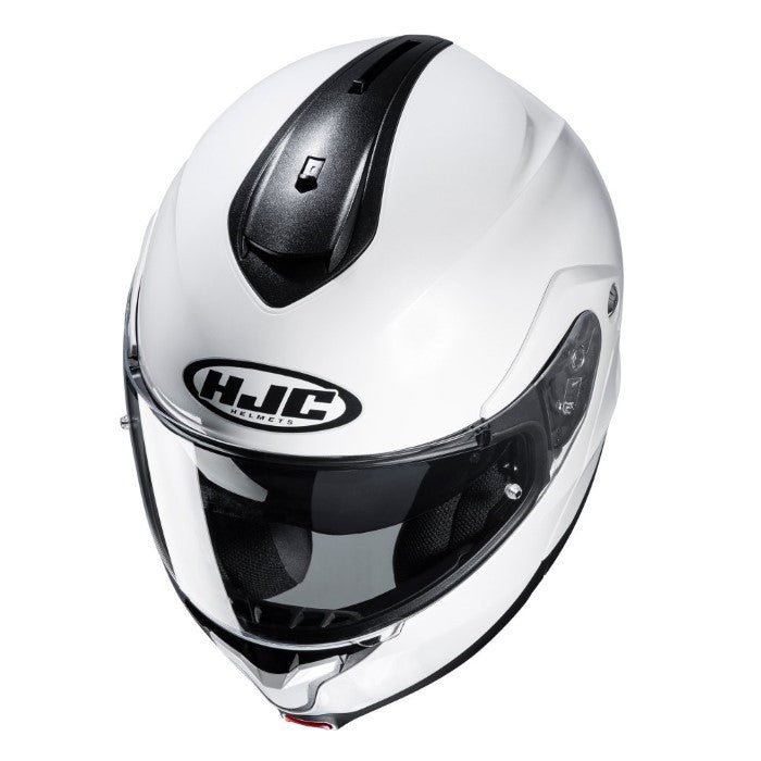 HJC C91N Pearl White