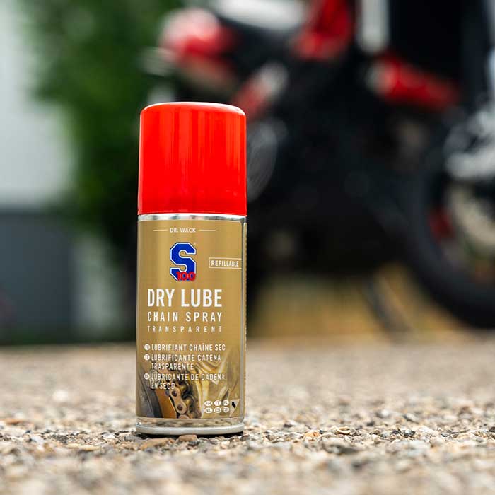 S100 Dry Lube Chain Spray 100ml