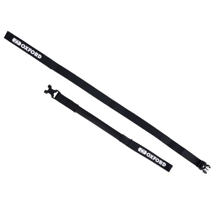 Oxford Atlas B-Clip 26mm x 2.0m Black Straps(Pair)