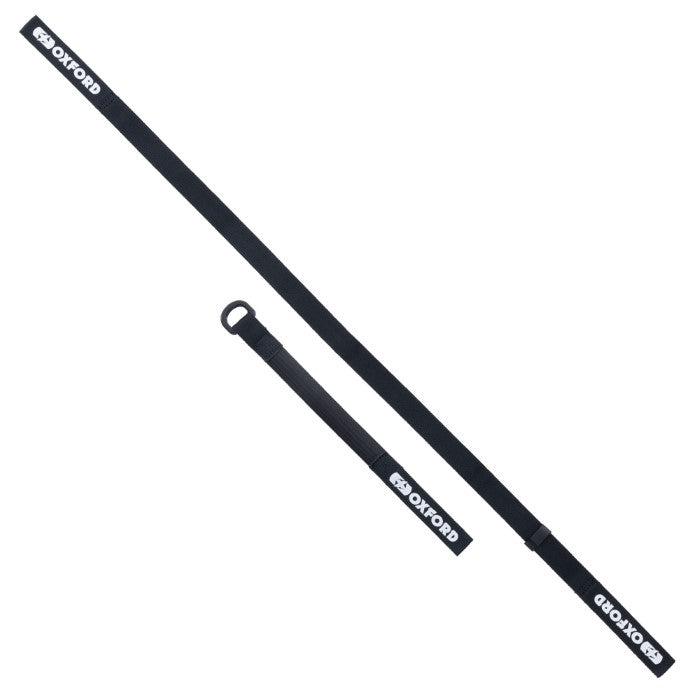 Oxford Atlas D-Ring 26mm x 1.2m Black Straps(Pair)