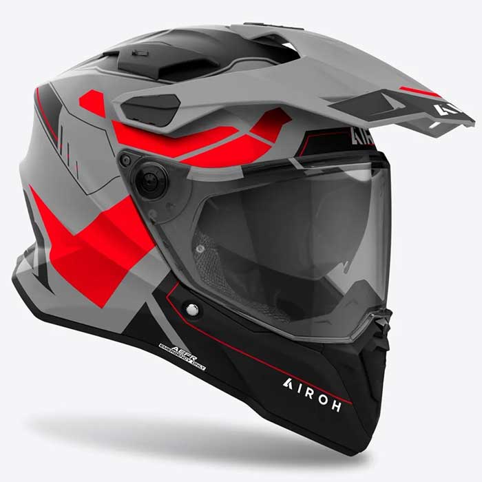 Airoh Commander 2 Reveal Red Fluo