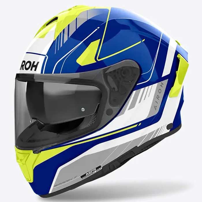 Airoh Spark 2 Chrono Blue Yellow