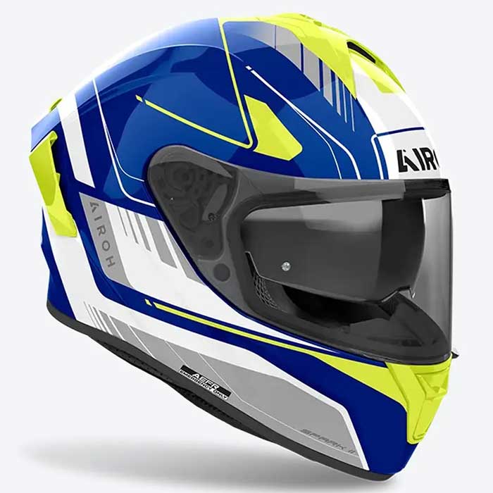 Airoh Spark 2 Chrono Blue Yellow