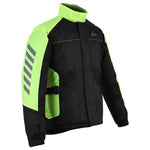 Weise Arica Waterproof Over Jacket Black Neon