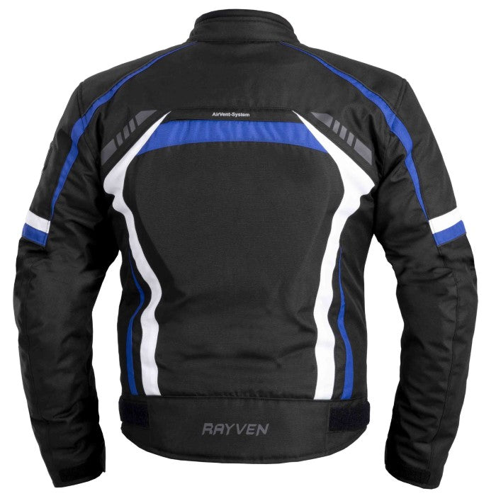Rayven Zeus Waterproof Blue Black Jacket
