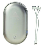 Alpenheat Silver Rechargeable Power Bank Handwarmer