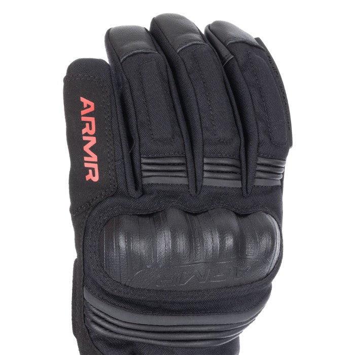 ARMR Kumaji 3.0 WP Waterproof Mens Gloves Black Red