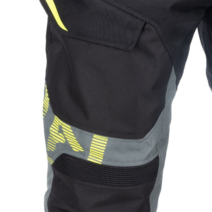 ARMR Kumaji 3.0 WP Waterproof Mens Pant Black Green Fluo Yellow Regular