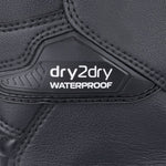 Oxford Code 1.0 Dry2Dry Waterproof Mens Boots Black
