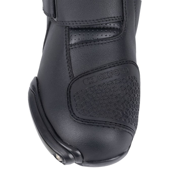 Oxford Omega Air Vented Short Mens Boots Black White