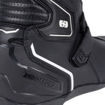 Oxford Omega Air Vented Short Mens Boots Black White