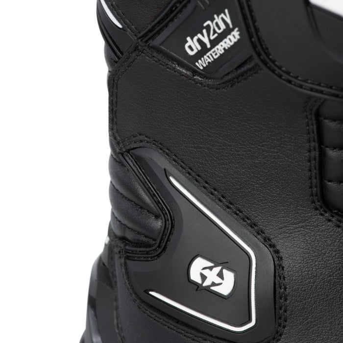 Oxford Cypher 1.0 Dry2Dry Waterproof Mens Boots Black White