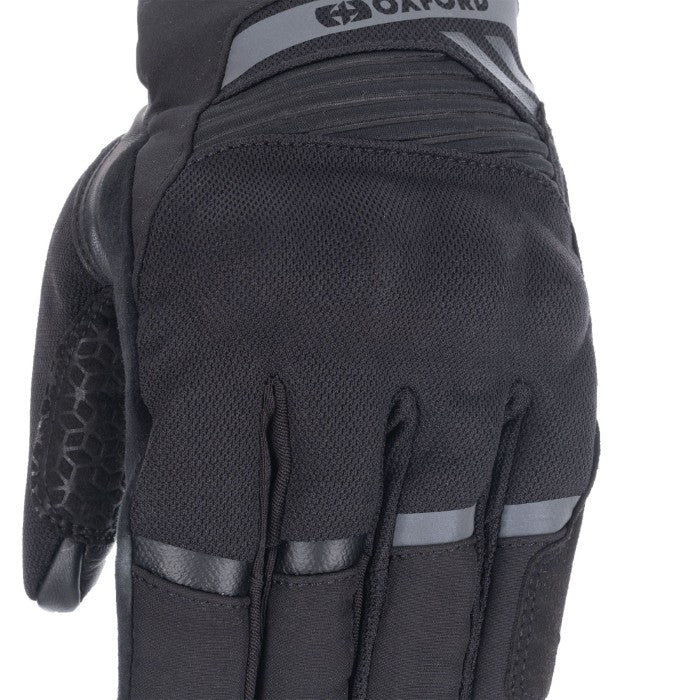 Oxford Dakar 1.0 Dry2Dry Waterproof Mens Gloves Stealth Black