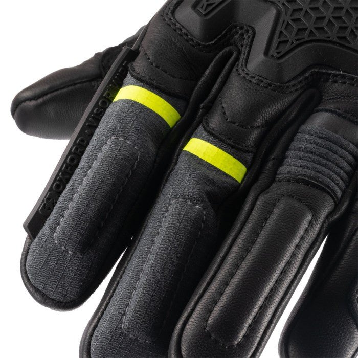 Oxford Vancouver 2.0 Dry2Dry Waterproof Mens Gloves Black Green Yellow