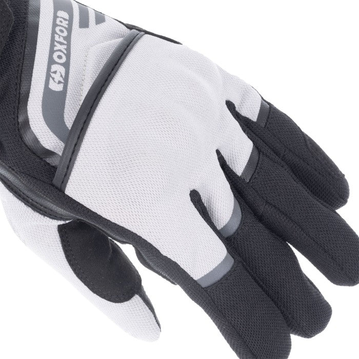 Oxford Dakar 1.0 Womens Gloves Silver Black