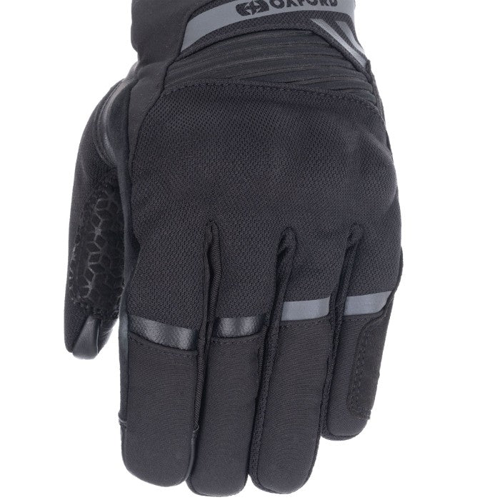 Oxford Dakar 1.0 Dry2Dry Waterproof Womens Gloves Stealth Black