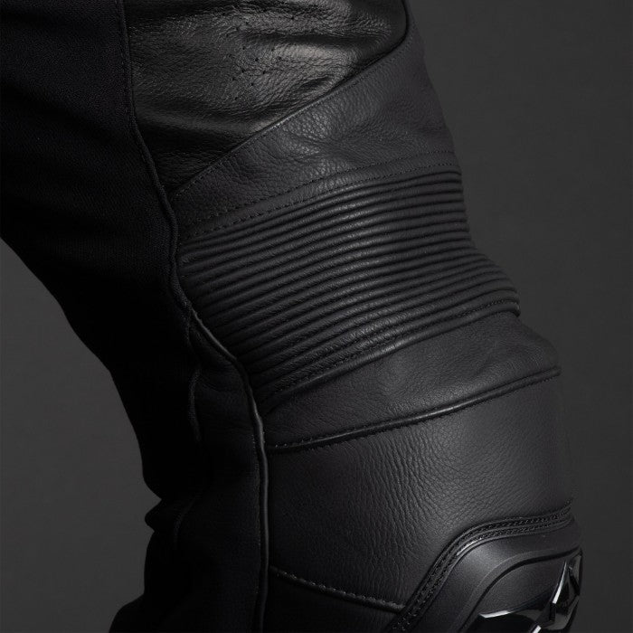 Oxford Nexus 1.0 Leather Mens Pant Black