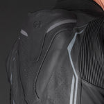 Oxford Nexus 1.0 Leather Mens Suit Stealth Black