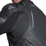 Oxford Cypher 1.0 Leather Mens Jacket Stl Black
