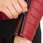 Oxford Radley Leather Womens Jacket Red