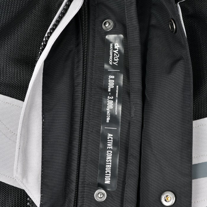 Oxford Dakar Dry2Dry Waterproof Air Vented Mens Jacket Desert Black