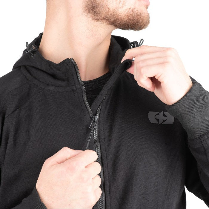 Oxford Armourlite AA Lockon Mens Hoodie Black