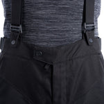 Oxford Dakar Dry2Dry Waterproof Air Vented Mens Pant Stealth Black Short Leg