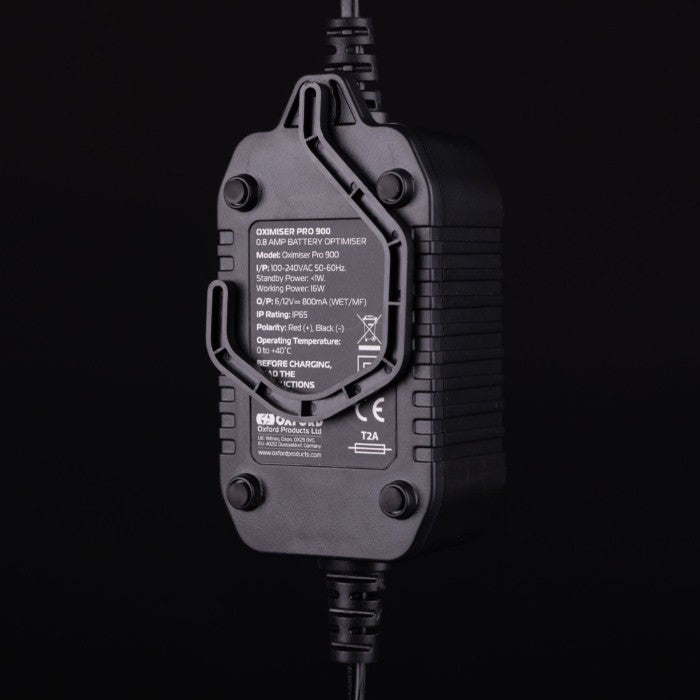 Oxford Oximiser Pro 900 6V 12V Motorcycle Battery Optimiser Charger 0.9 EU Plug