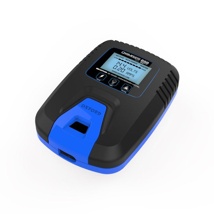 Oxford Oxmiser 900 Motorcycle Battery Charger Anniversary 888 Edition UK Plug