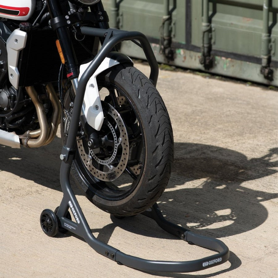 Oxford Zero-G Heavy Duty Front Motorcycle Headstock Stand