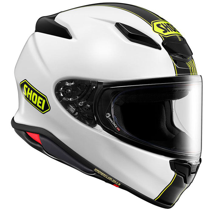 Shoei NXR2 Beaut TC-3 Yellow Helmet