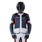 Alpinestars ST-1 WP Jacket Dark Blue Black Bright Red