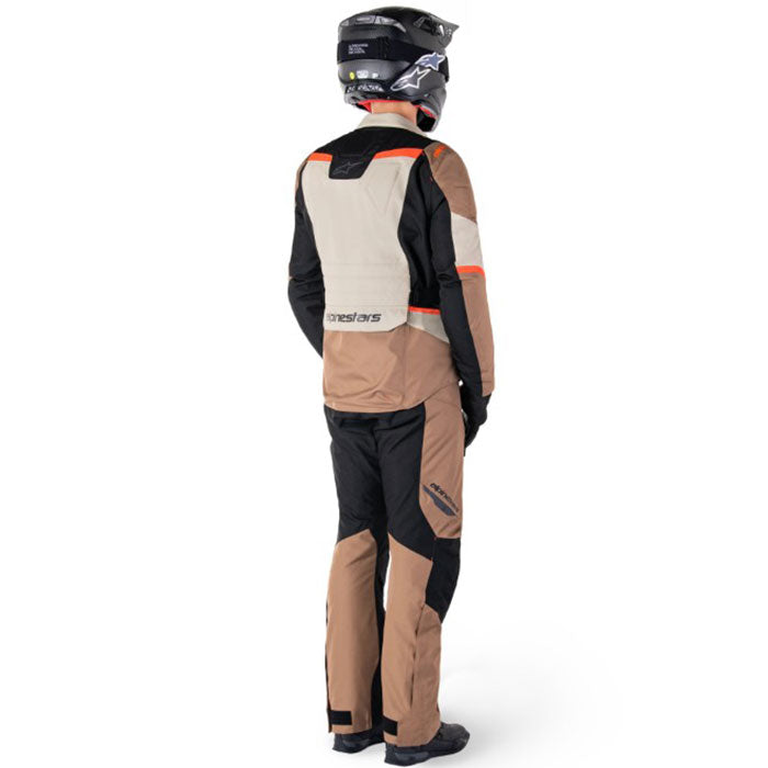 Alpinestars ST-1 WP Jacket Dark Khaki Sand Black Red Fluo